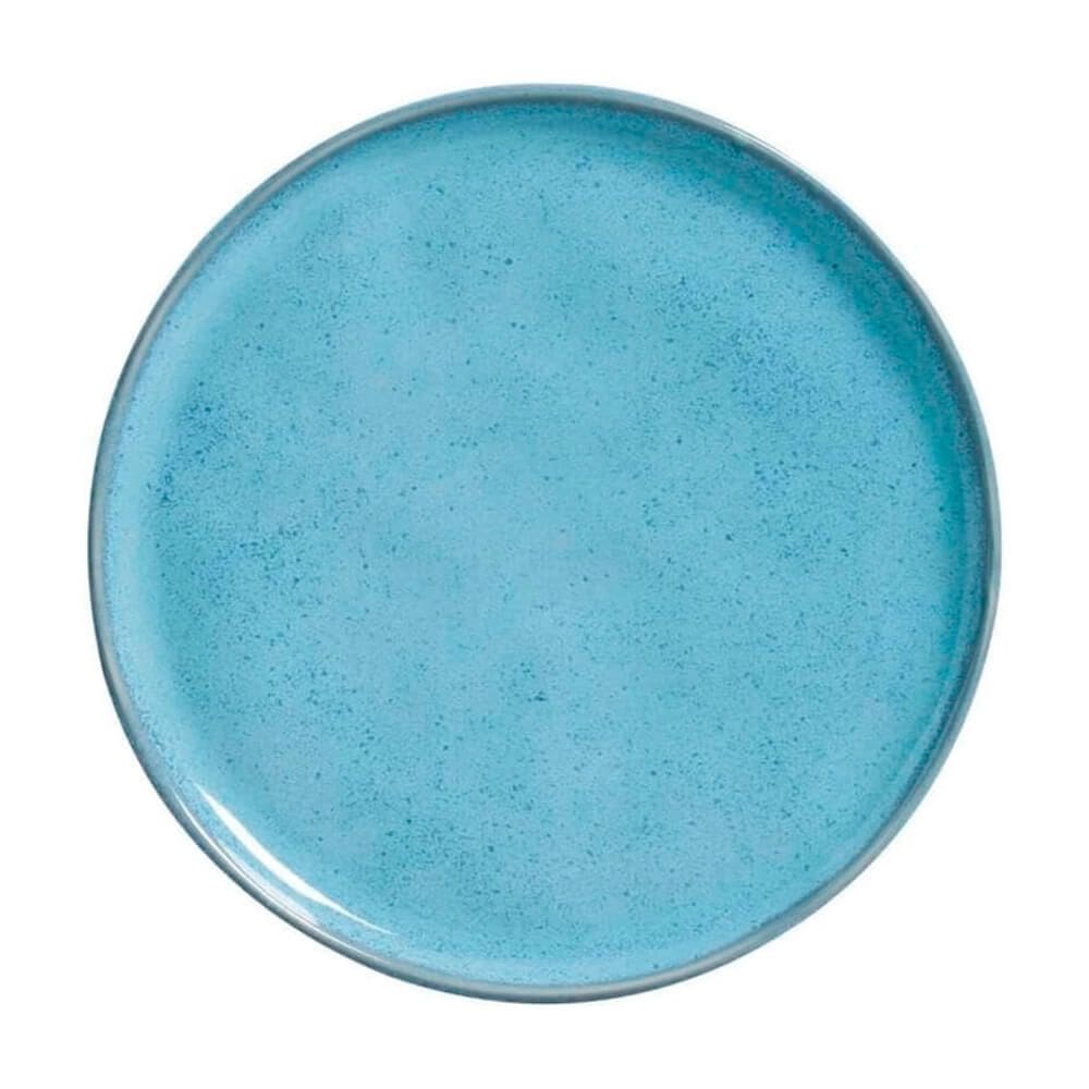 Prato de Sobremesa 21cm 1 peça Cerâmica Stoneware Bio Breeze Porto Brasil