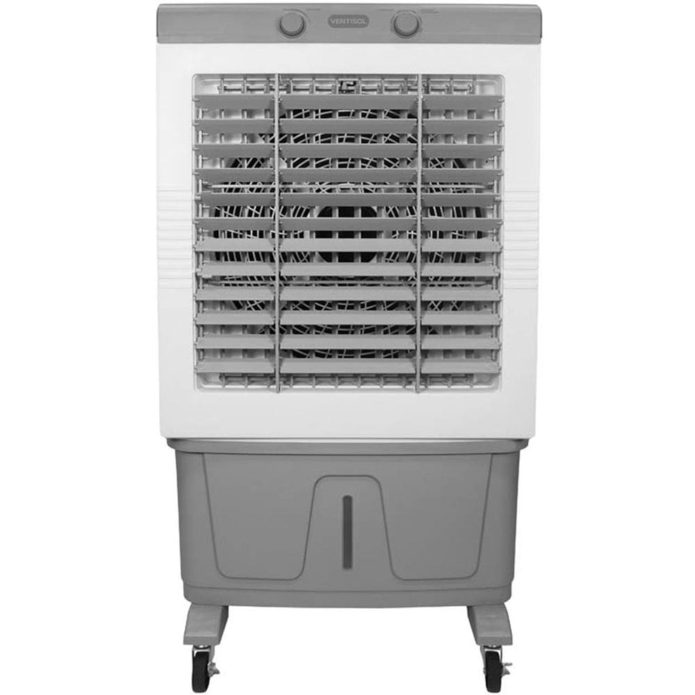 Climatizador Ar Frio Portátil Evaporativo 125 L Industrial Branco 220V Ventisol Clin125pro-02