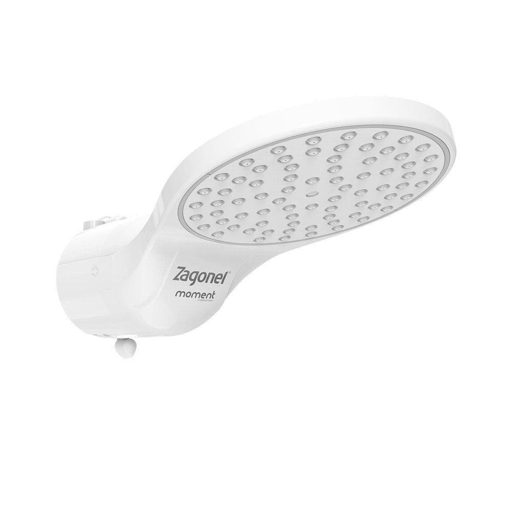 Chuveiro ZagonelMoment 4 Temperaturas Branco 127V 4400W