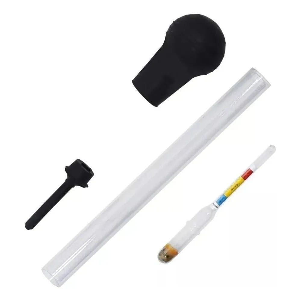 2X Densimetro Vidro Teste De Densidade De Liquidos De Bateri