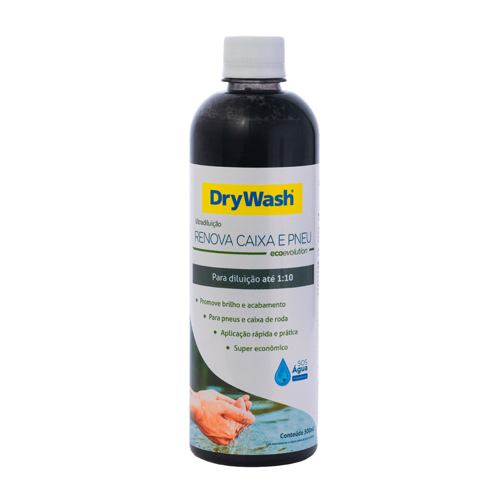 Renova Caixa e Pneu Ultradiluição Ecoevolution DryWash 500mL