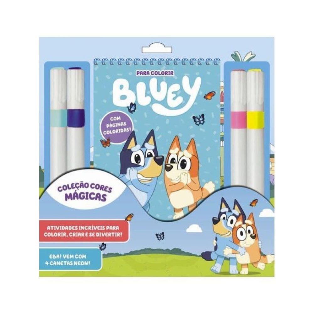 Coleção Cores Mágicas - Bluey
