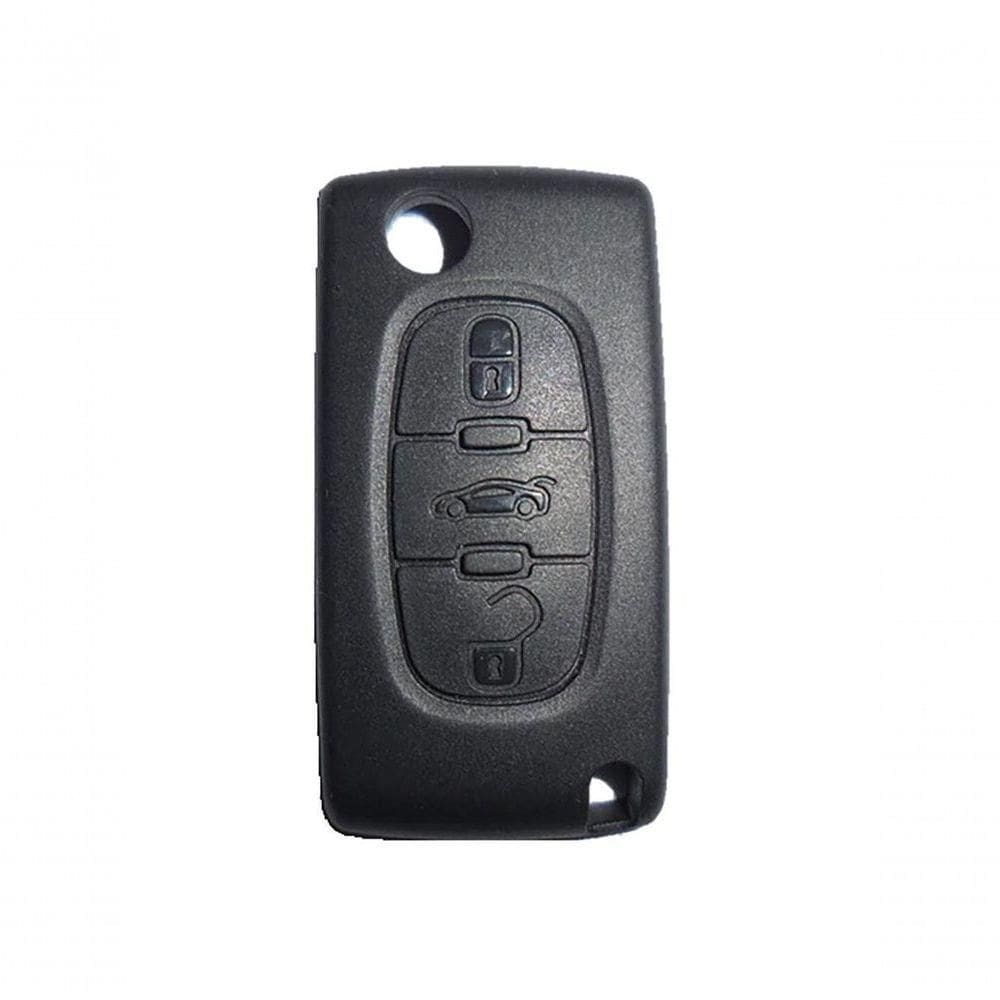 Capa Telecomando B&s Peugeot Citroën C4 3 Botões