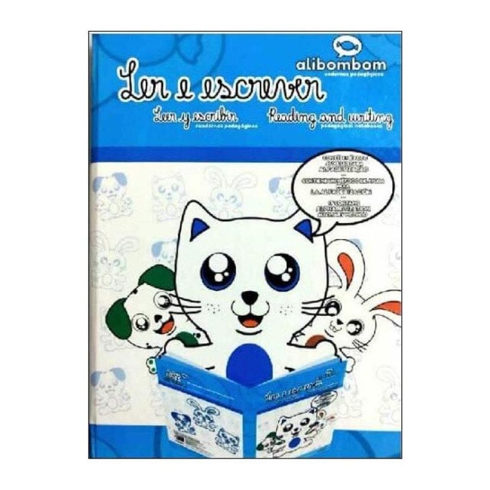 Ler E Escrever - Alibombom - Margeado Sem Pauta