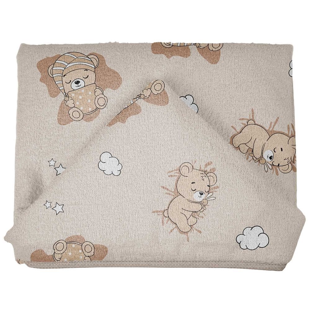 Toalha de Felpa para Bebê 67 cm x 90 cm Pixuxu
