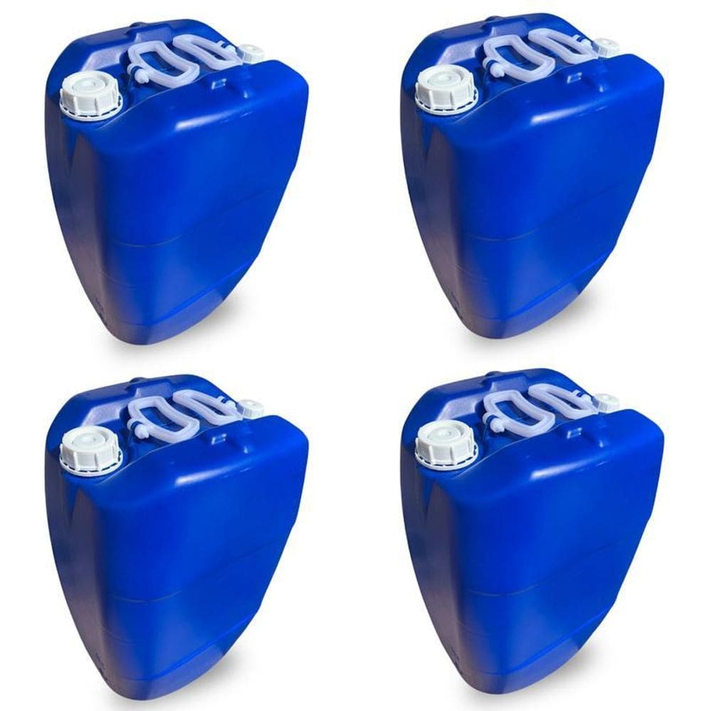 Bombona 50L Azul Armazenamento - 4 Pçs