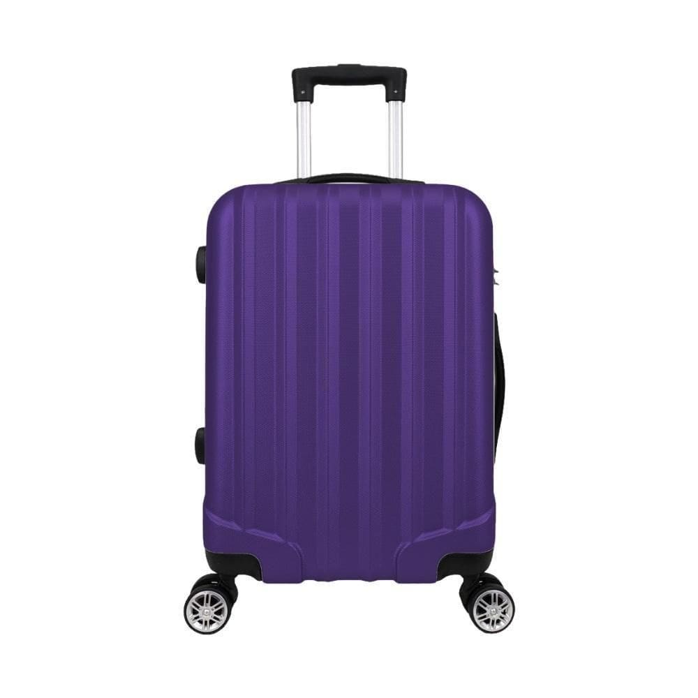 Mala de Bordo ABS 4 Rodas Action Fortt Roxa - MAB02-RX