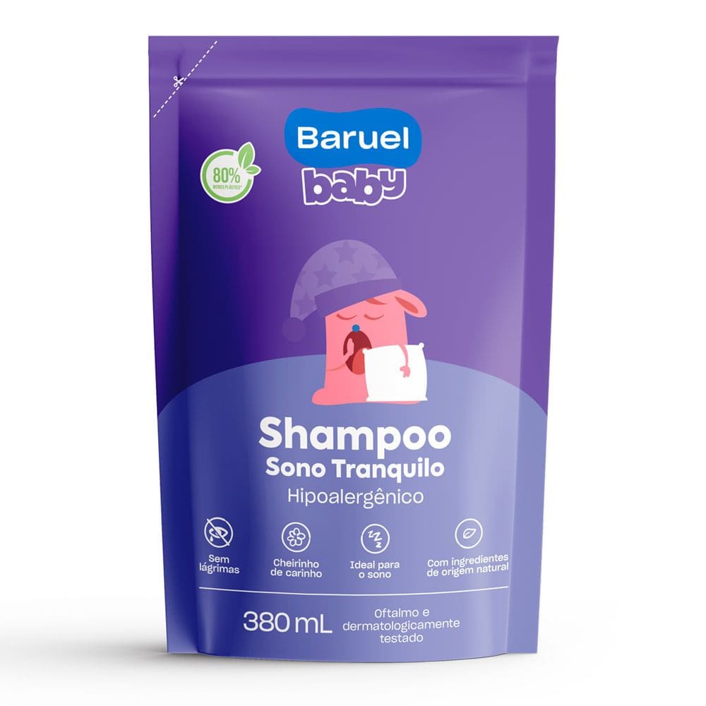 Shampoo Baruel Baby Sono Tranquilo Refil 380ml