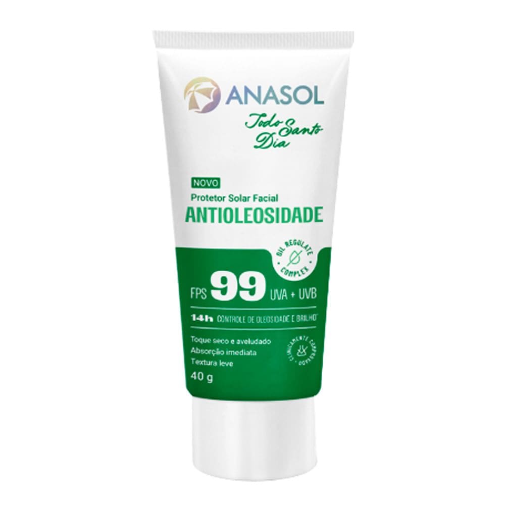 Protetor Solar Facil Anasol Antioleosidade FPS99 40g