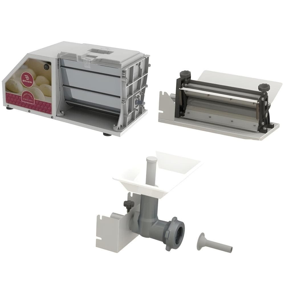 Amassadeira Semi Rapida Com Extrusora E Moedor 3Kg Aeli-310 G2 127V - Braesi