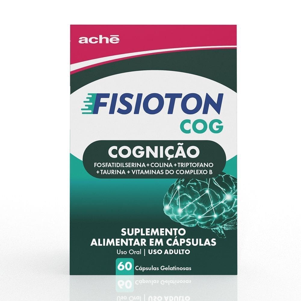 Fisioton Cognição Suplemento Alimentar 60 Cápsulas