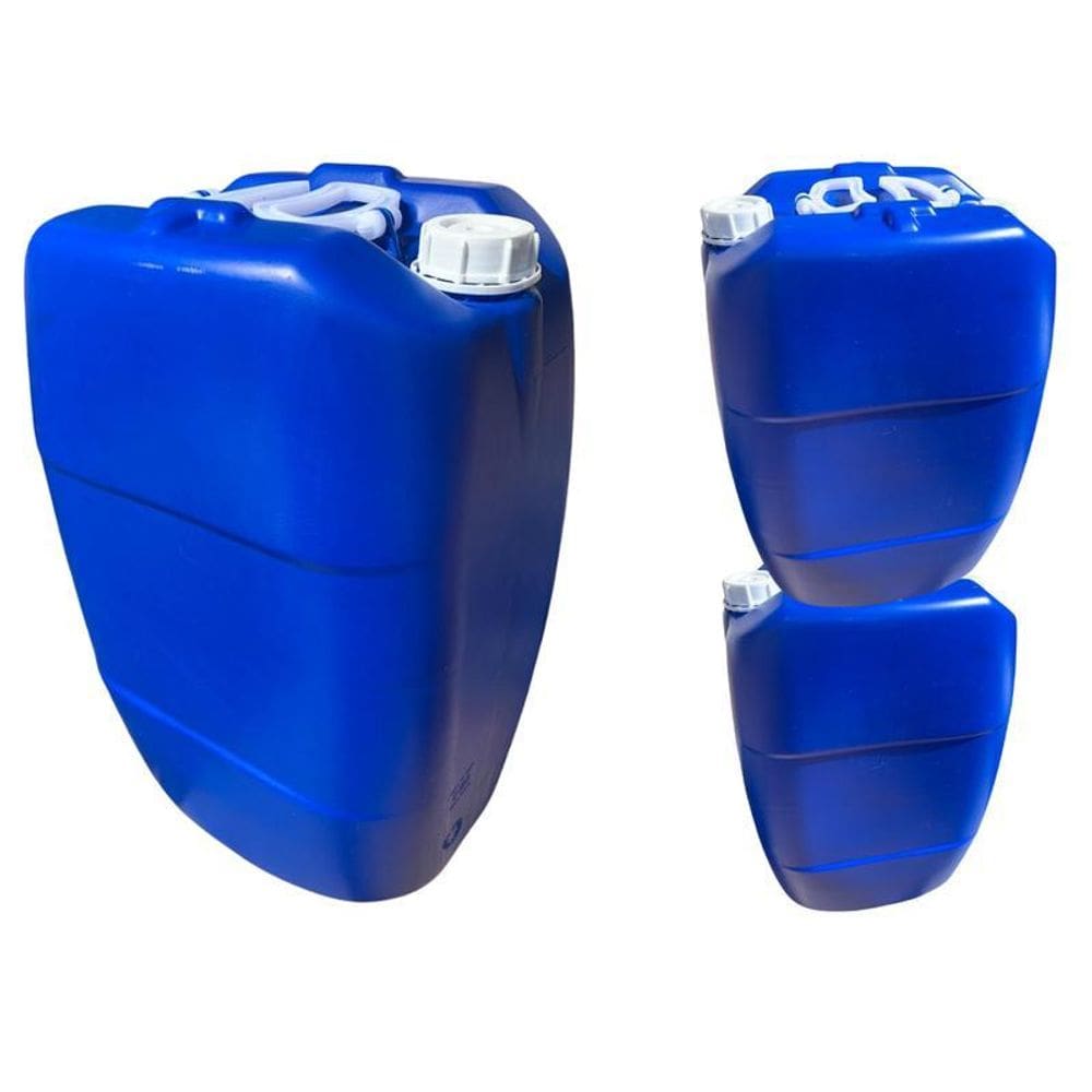 Bombona Azul 50L Para Concreto - 3 Pçs