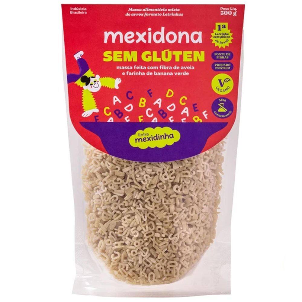 Macarrão De Letrinhas Sem Glúten Mexidona 300G