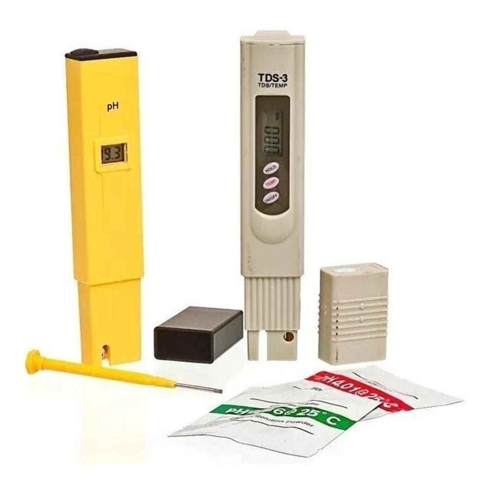 2X Medidor Ph Digital + Medidor Tds Digital
