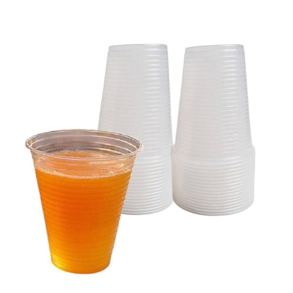 Kit 400 Copos Descartável De 200Ml Água Suco Chopp Refri