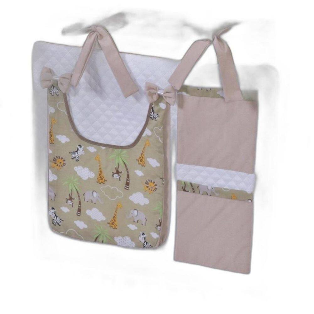 Porta Treco E Fralda Organizador Quarto Bebê Menino Menina 1