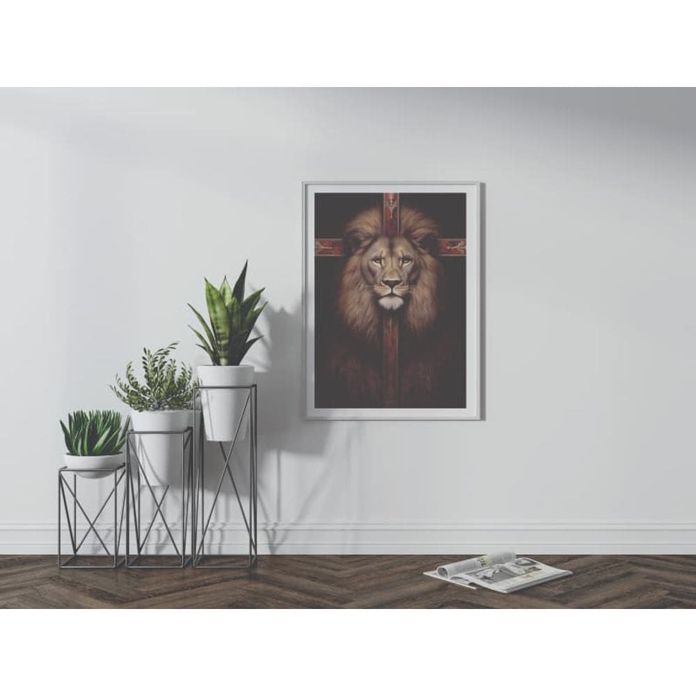 Inabalável como um leão - 50 x 70 Caixa (vinil)