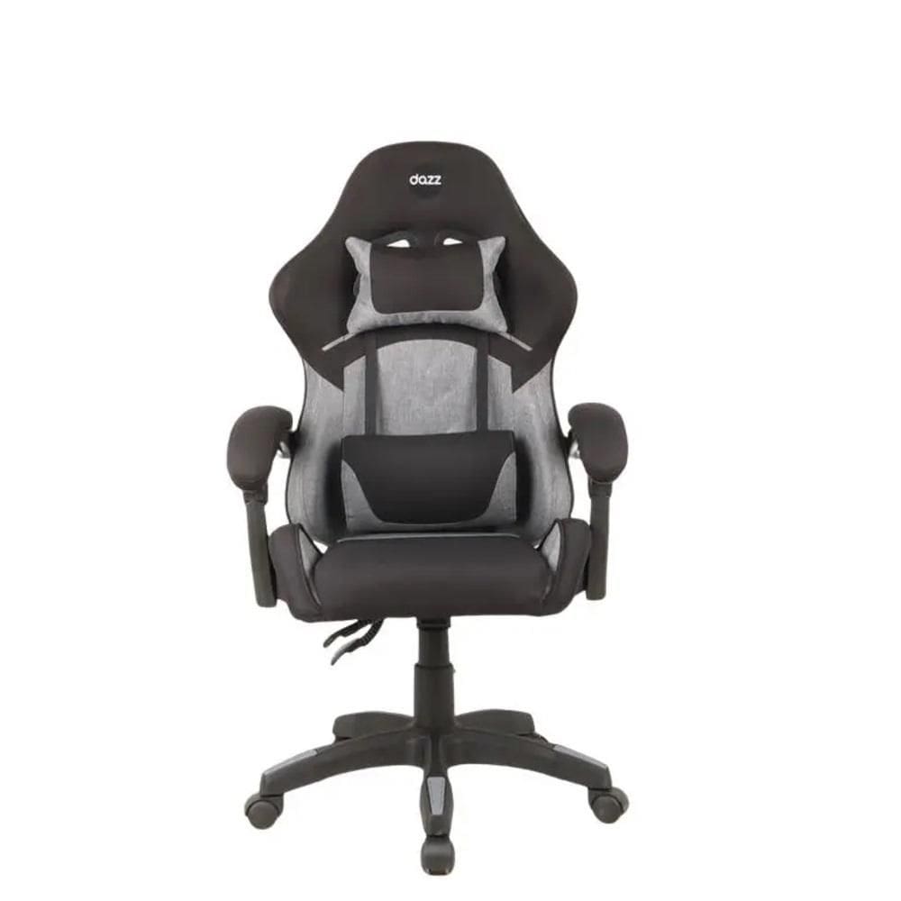 Cadeira Gamer Axion Preto e Cinza, Tecido, 62000188, MAXPRINT/DAZZ