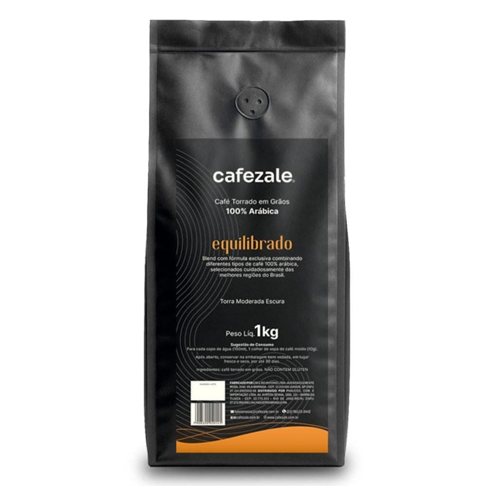 Café Cafezale Em Grão Equilibrado Pacote 1Kg