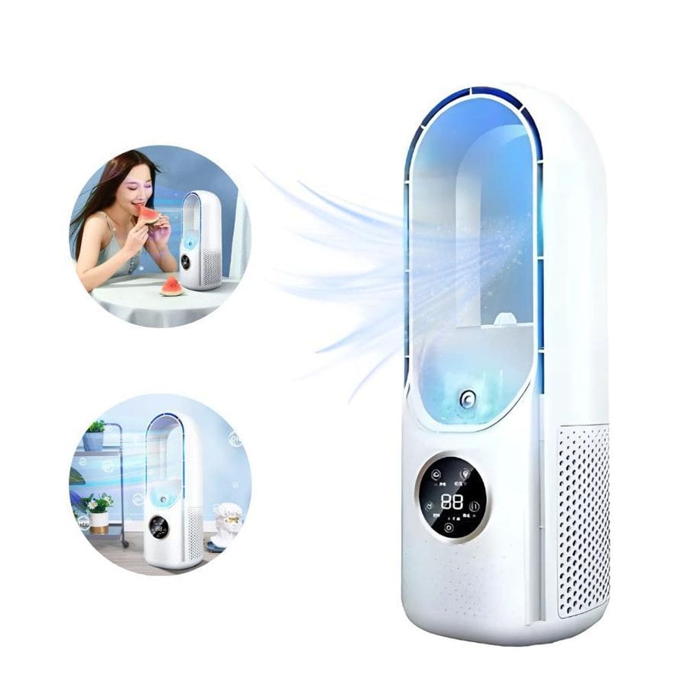 Mini Ventilador Sem Hélices - Tecnologia Segura E Potente