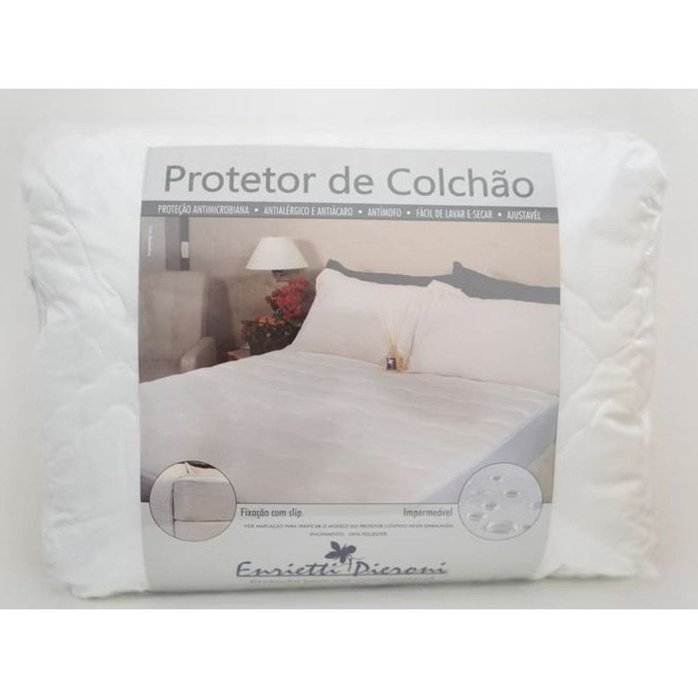 Protetor de Colchão Casal PU Impermeável - Enrietti Pieroni