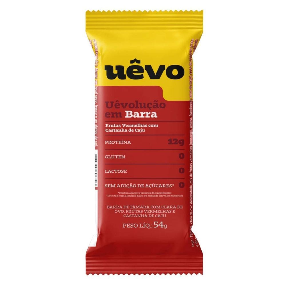 Barra De Proteína 54G - Uêvo