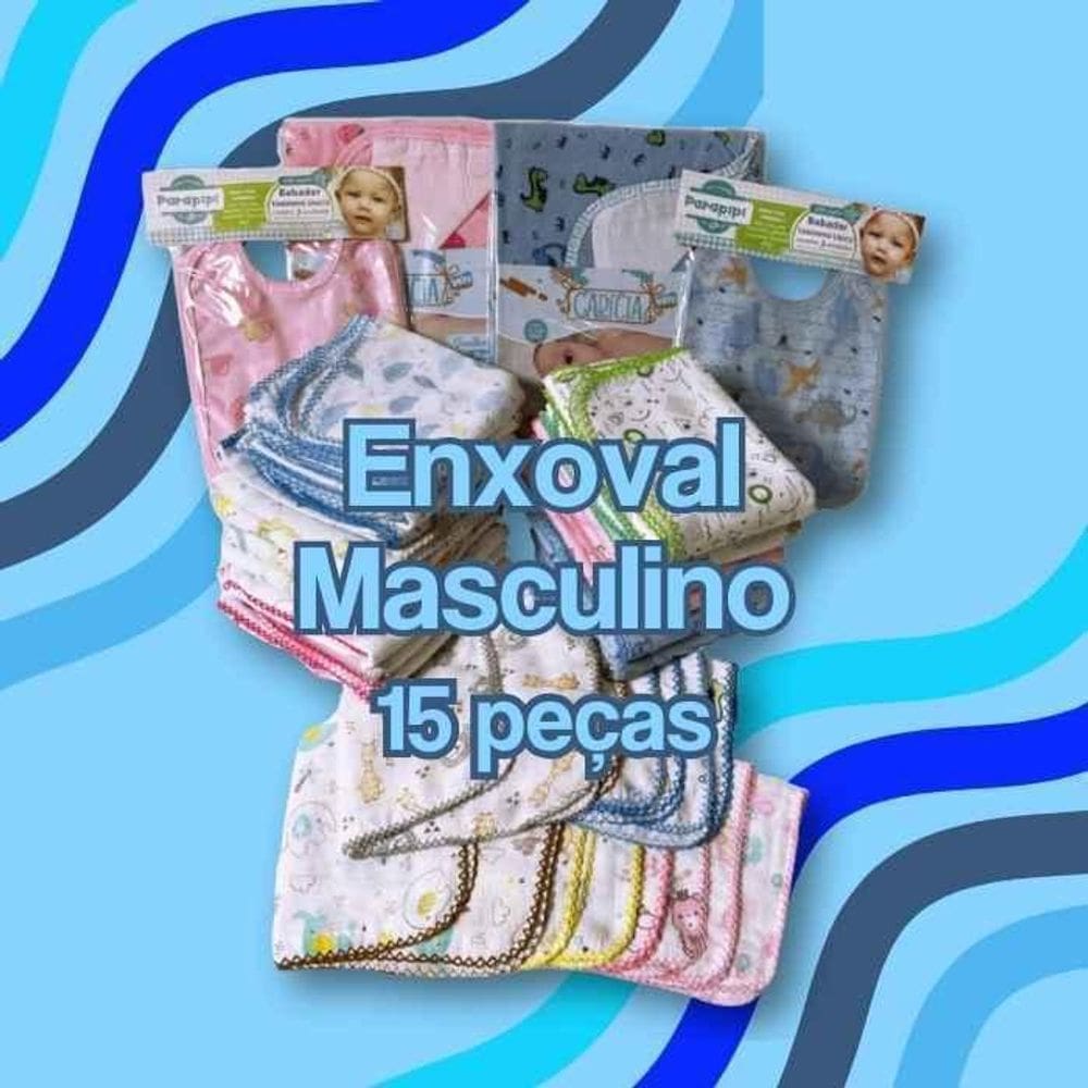 Enxoval Completo Para Bebês Recém Nascidos Premium-Masculino