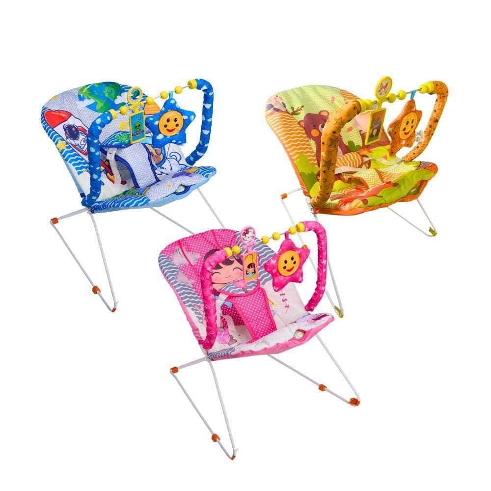 Cadeira De Descanso Bebê Musical Vibratória Maxi Baby Ballet