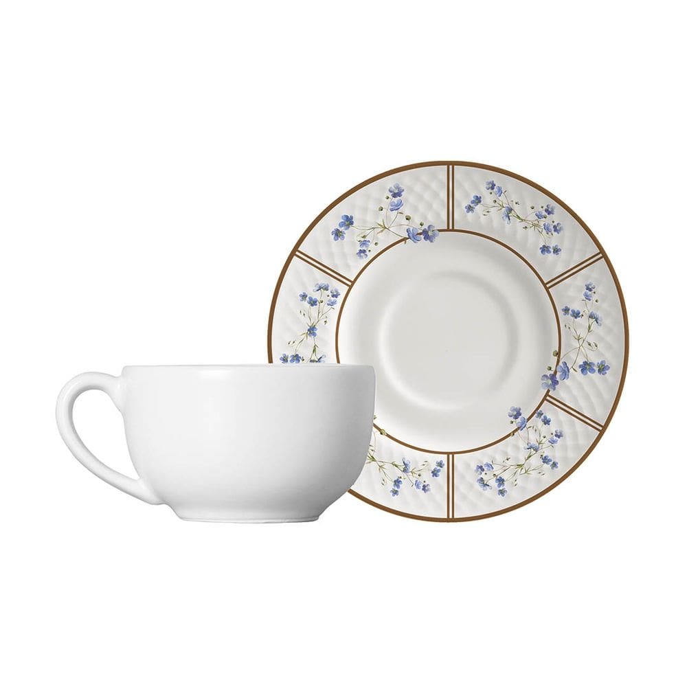 Jogo de Xícaras de Chá Heritage - 12 Peças - Alleanza