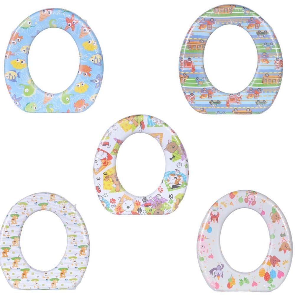 Assento Redutor Sanitário Infantil Bebe Almofadado Desfralde