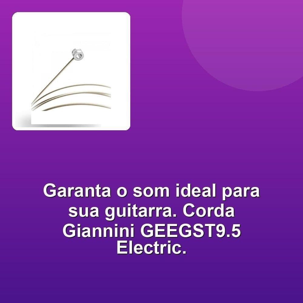 Corda Giannini Guitarra Bolinha 5ª Lá Electric Dz -12