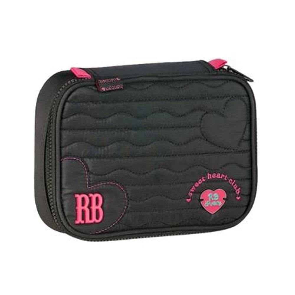 Estojo Box Rebecca Bonbon Organizador Escolar P/ 36 Pens Ideal Para Escola Juvenil e Dia a Dia Coleção Heart Beats Clio