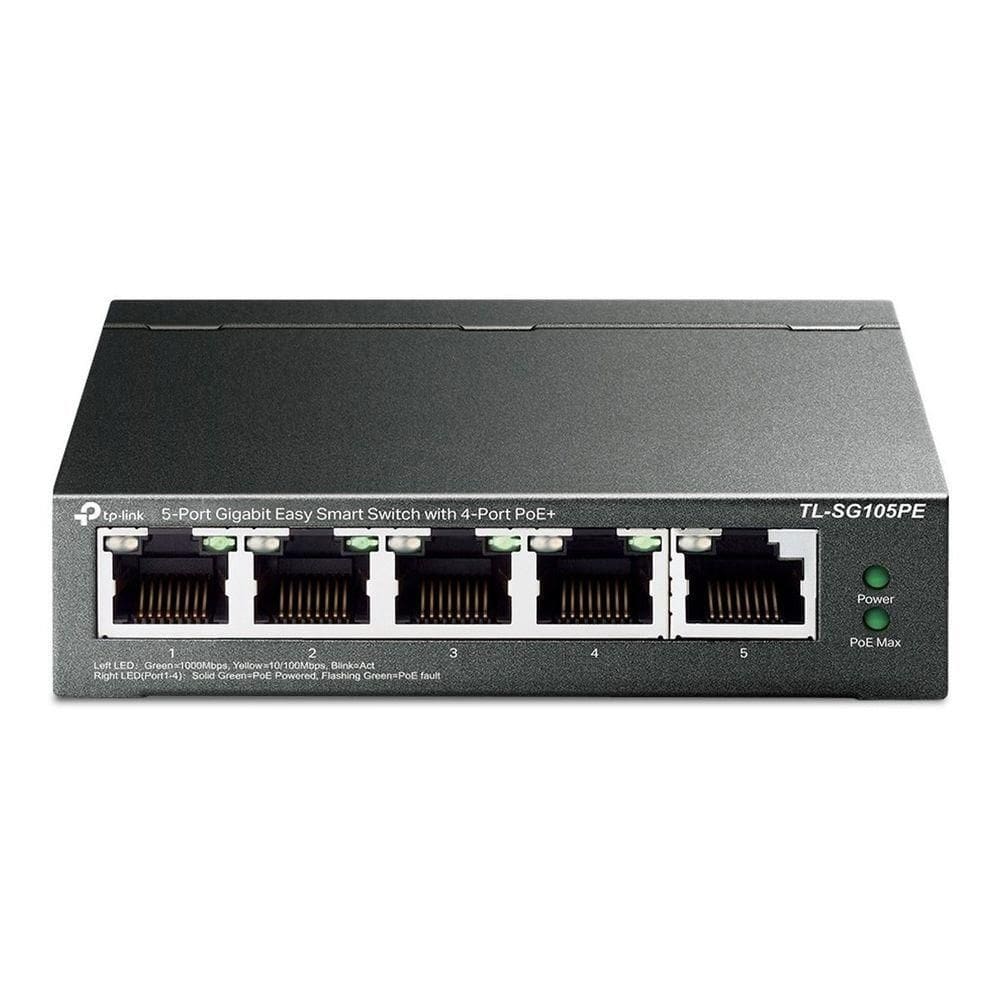 Switch Gigabit Easy Smart 5p 4poe Tl-sg105pe