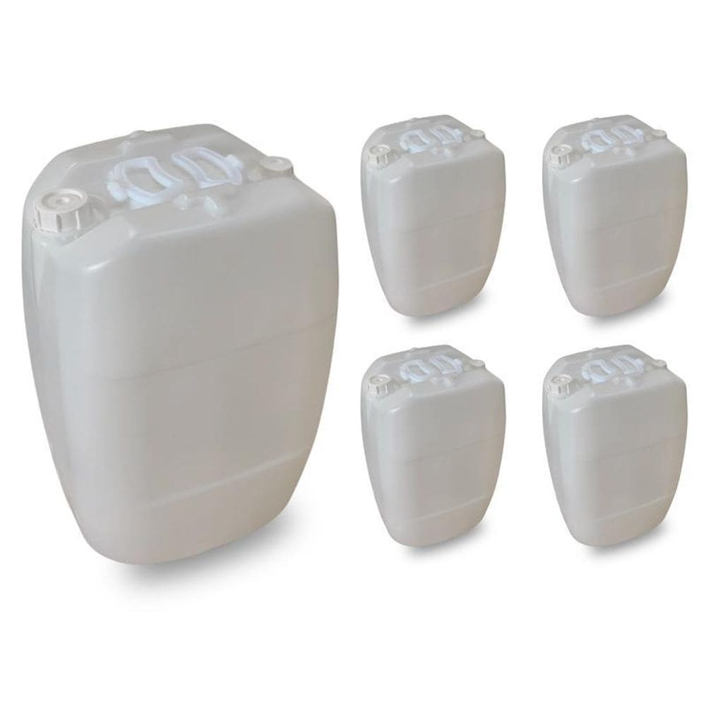 Bombona Transparente 50L Para Resina - 4 Pçs