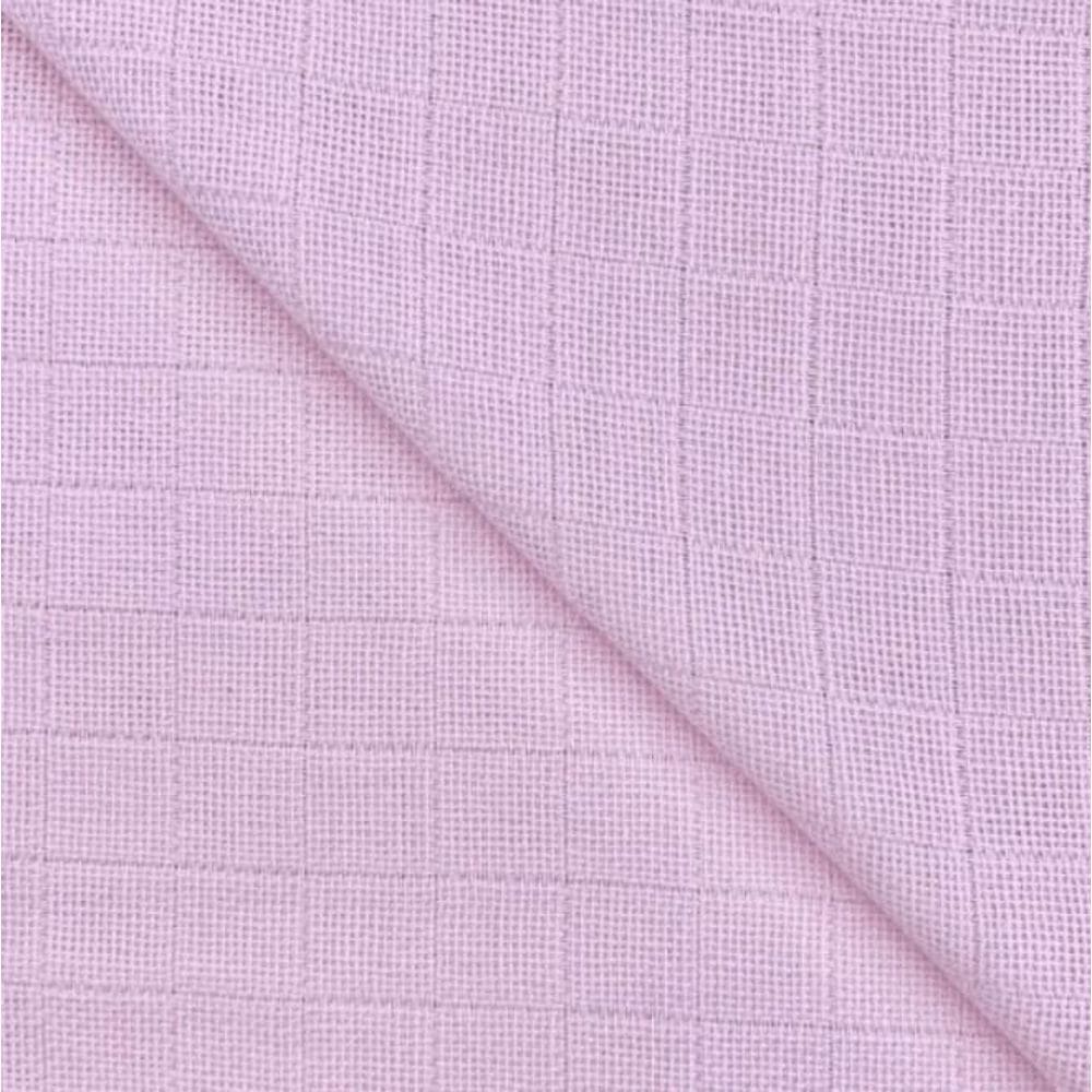 Fralda De Pano Quadriculada Bebê Por Metro Artesanato Rosa