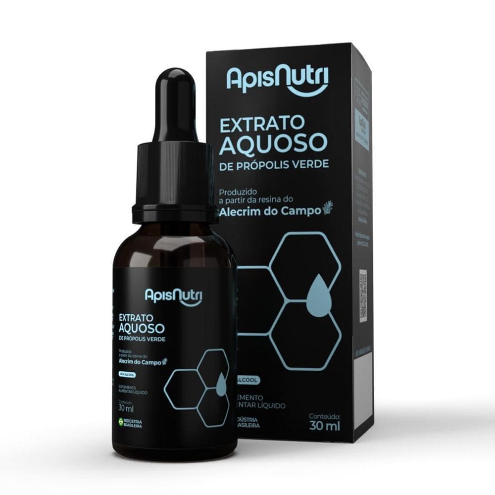 Extrato Aquoso De Propolis Verde 30 Ml
