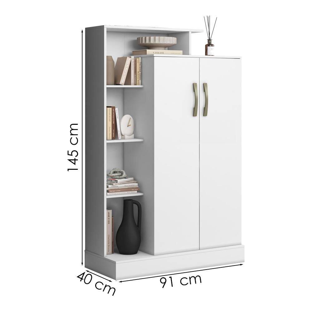 Multiuso Sapateira 2 Portas 91 cm Florenca | Extra