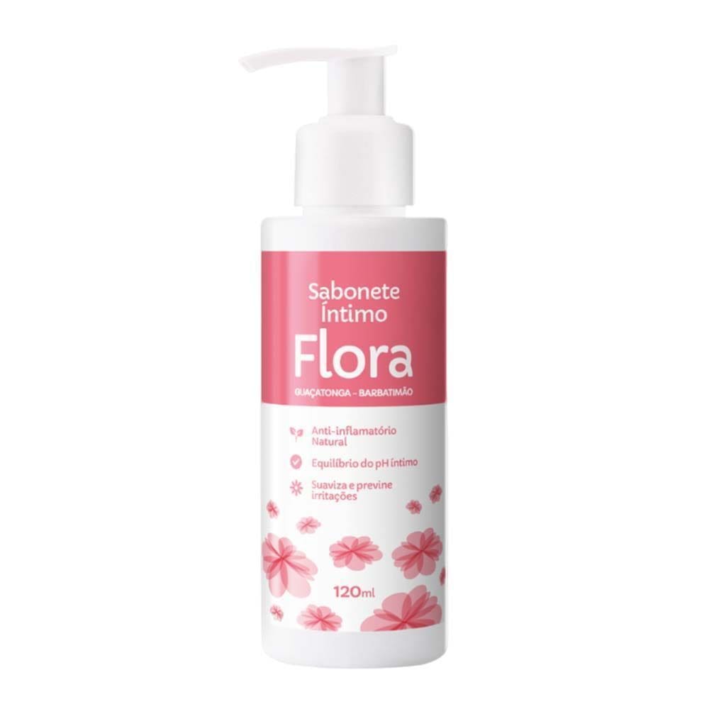 Sabonete Íntimo Flora Aoph 120ml