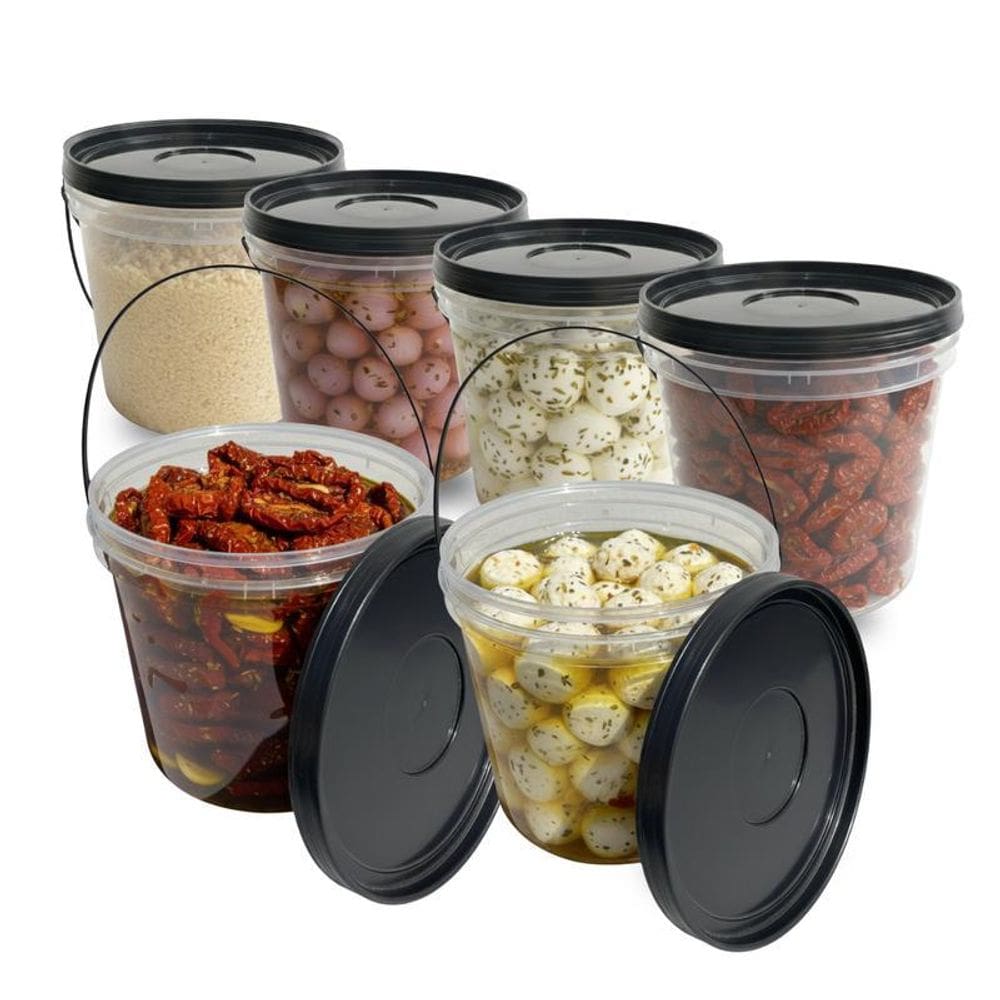 Balde 3,2 Litros Para Açúcar Refinado - 6 Pçs