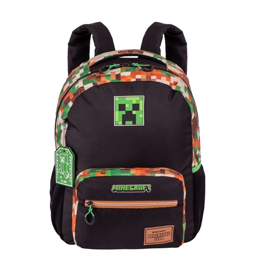 Mochila Costas Minecraft Outdoors Escolar Meninos Infantil