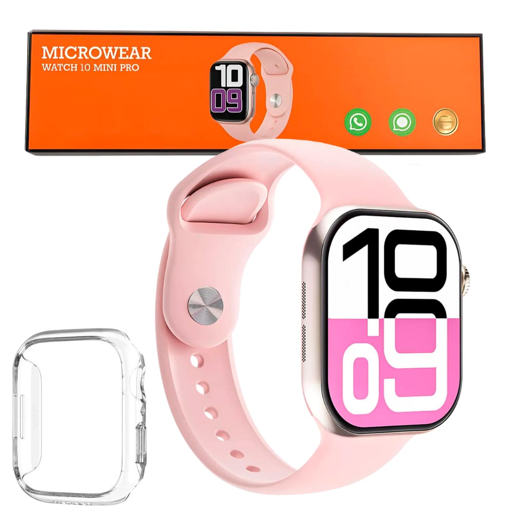 Relógio Smartwatch W10T Pro Mini 42mm 1Gb Whatsapp Chat GPT