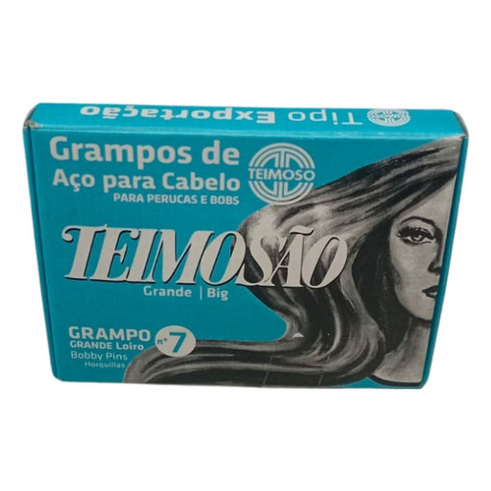 Grampo Teimoso No 7 Loiro Pacote Com 100 Unidades