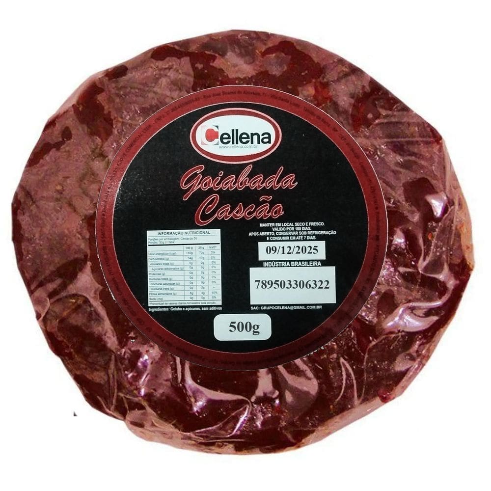 Goiabada Cascão Redonda Cellena 500G