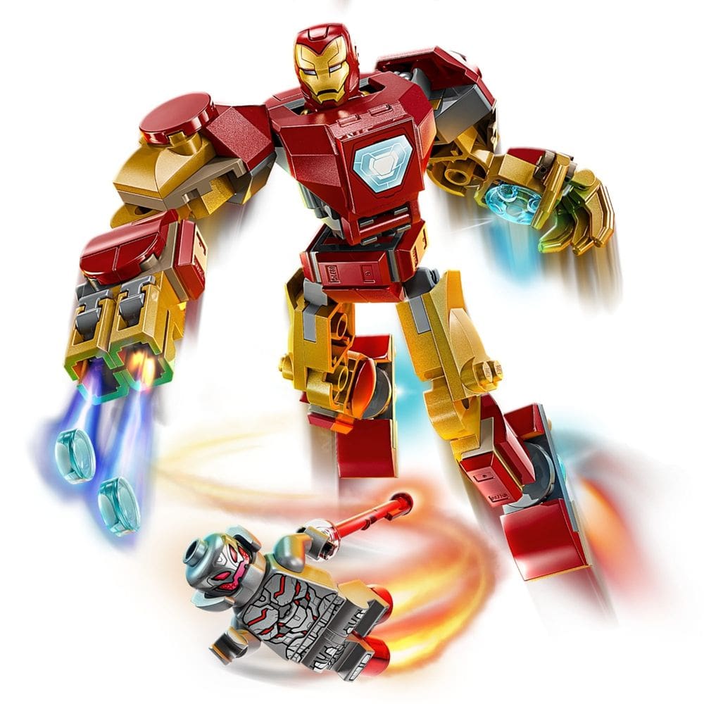 Lego Marvel Avengers - Robô do Homem de Ferro vs Ultron - 101 Peças