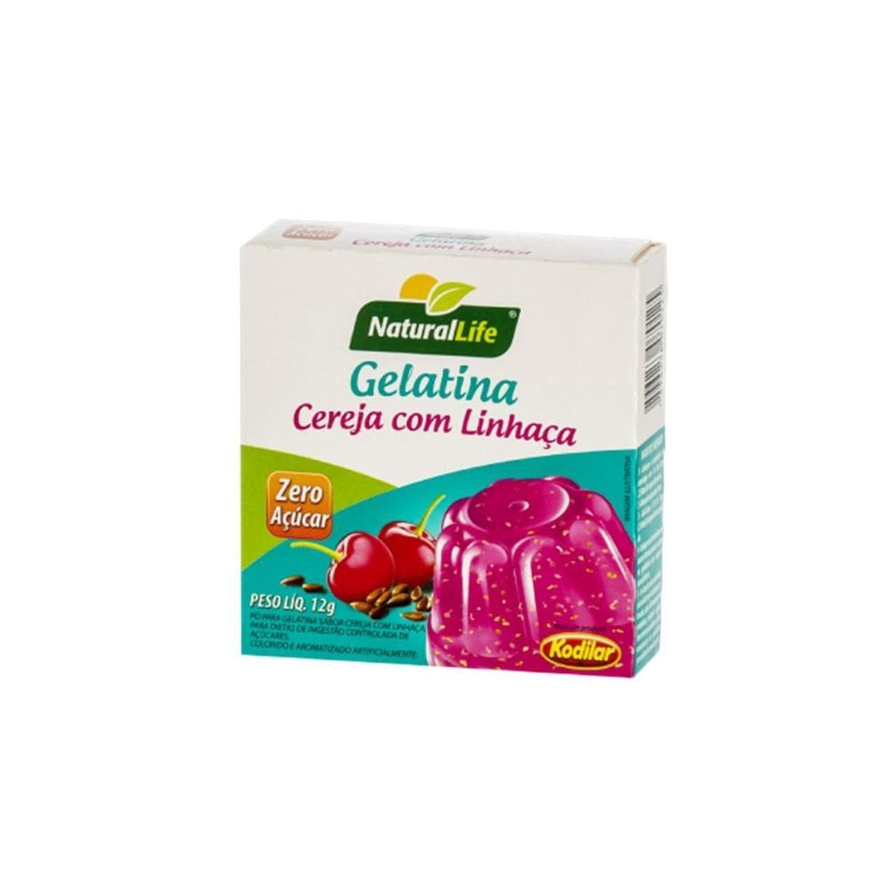 Gelatina Cereja Com Linhaca Kodilar 12G