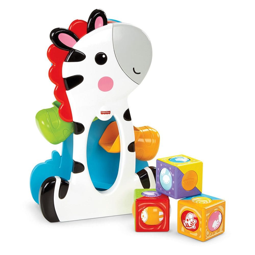 Zebra com Blocos - Fisher-Price