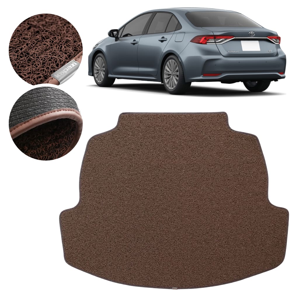 Tapete Kapazi Porta Malas Toyota Corolla 2020 a 2026 Marrom