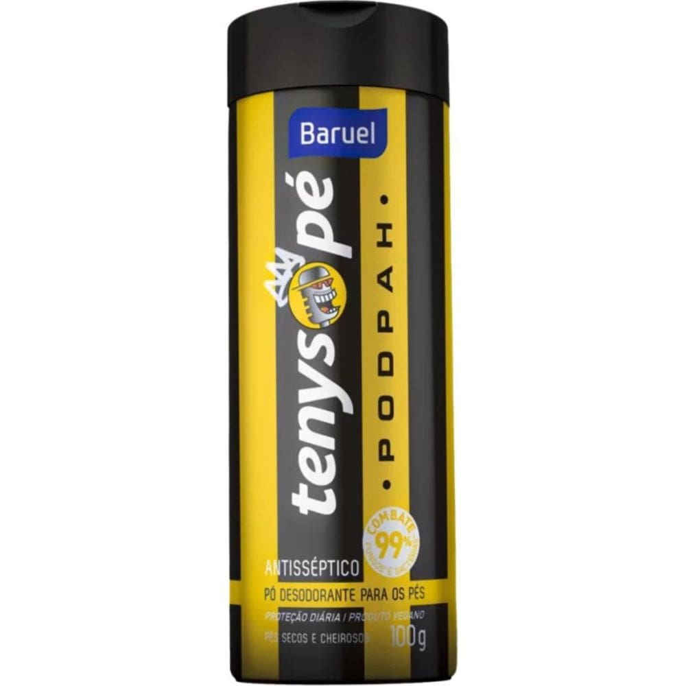 Tenys Pé Antisséptico Em Pó Desodorante Baruel 100G Podpah