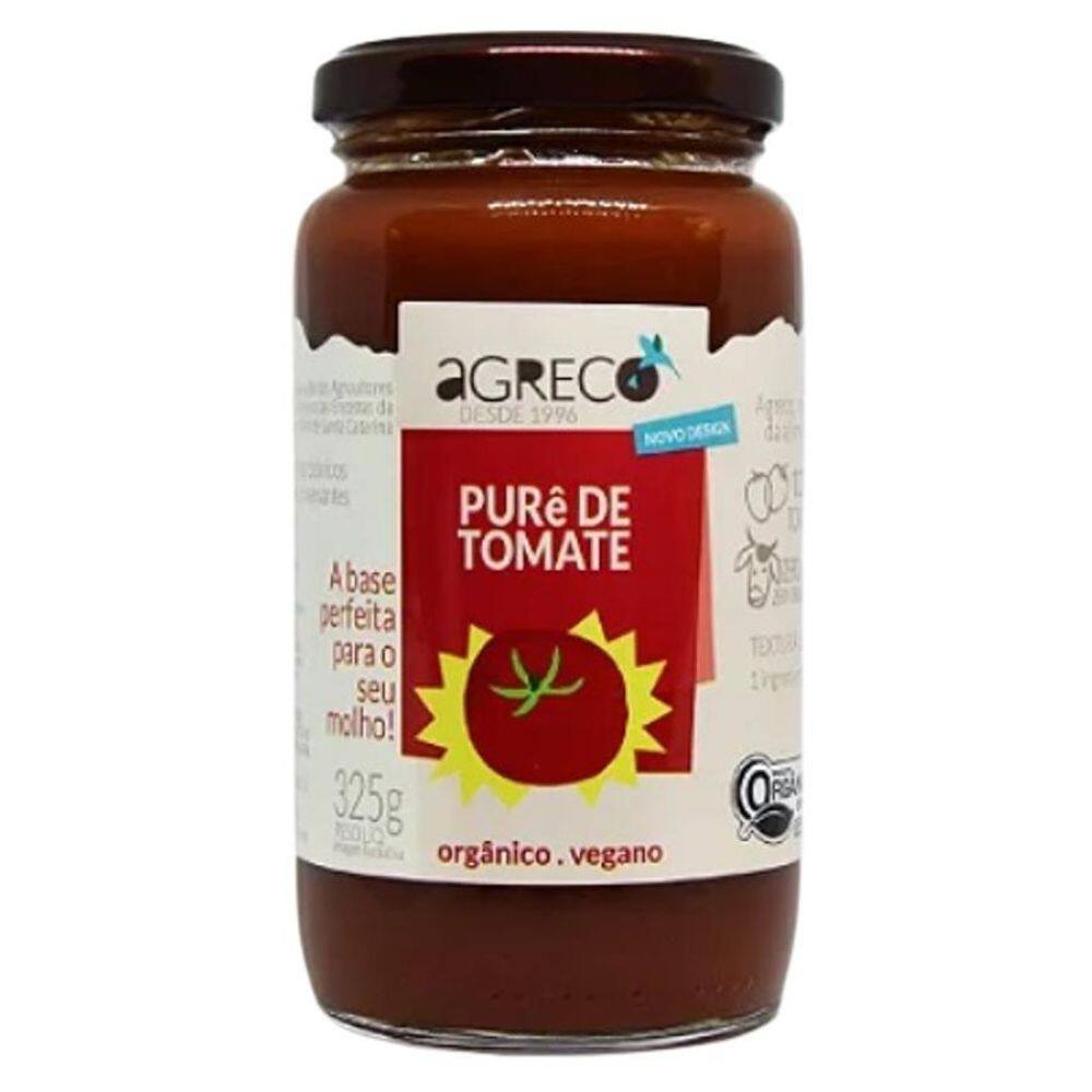 Kit 3X: Purê De Tomate Orgânico Agreco 325G