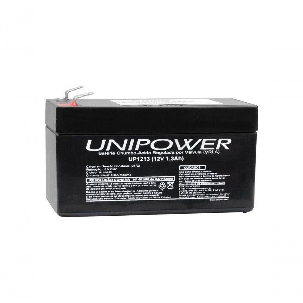 Bateria Unipower 12v 1,3ah Up1213 F187